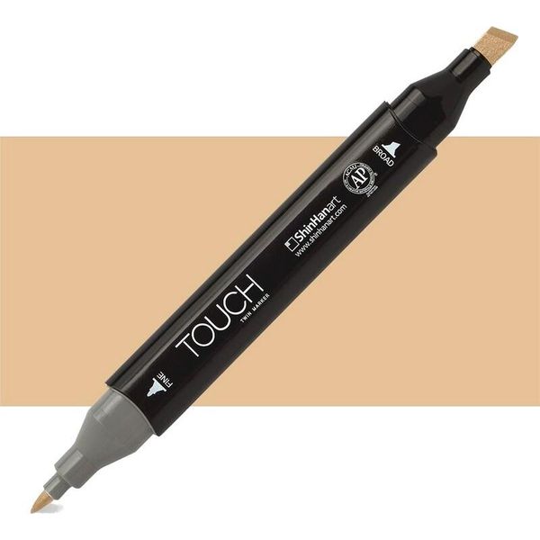 Marcatore Bifacciale Ad Alcool Touch, BR114 Cammello Chiaro-image
