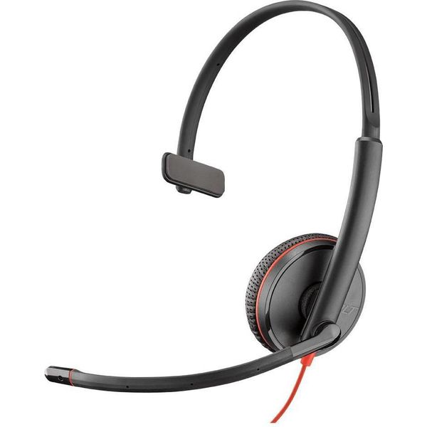 Poly Blackwire 3215 Cuffia Cablata Telefono/Musica Usb Tipo C Nero-image