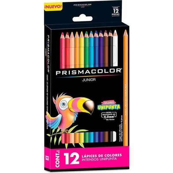 Pastelli A Pigmento Prismacolor Junior, 12 Pezzi-image