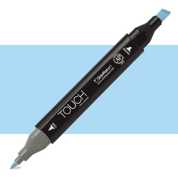 Marcatore Alcolico Bifacciale Touch, PB185 Azzurro Pallido-image