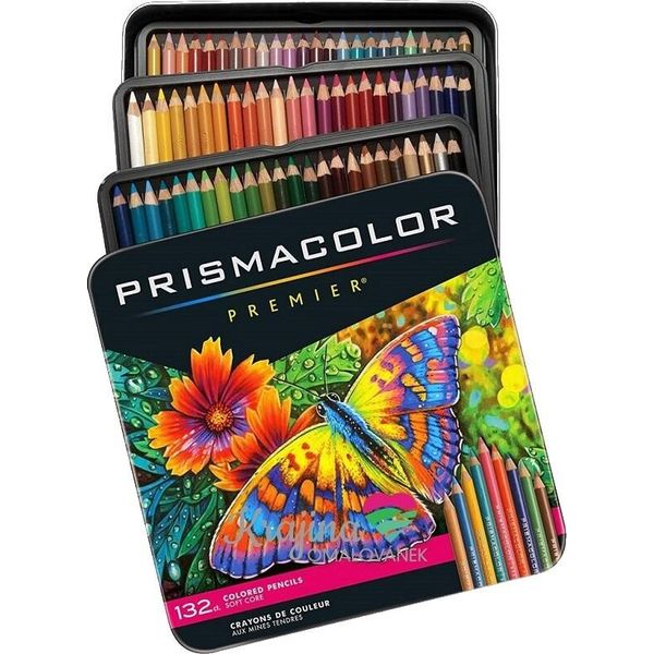 Pastelli A Pigmenti Prismacolor Premier, 132 Pezzi In Scatola Di Metallo-image