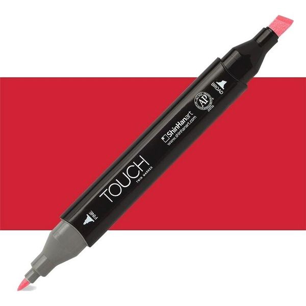 Marcatore Alcolico Bifacciale Fine & Chisel Touch, R15 Geranio-image