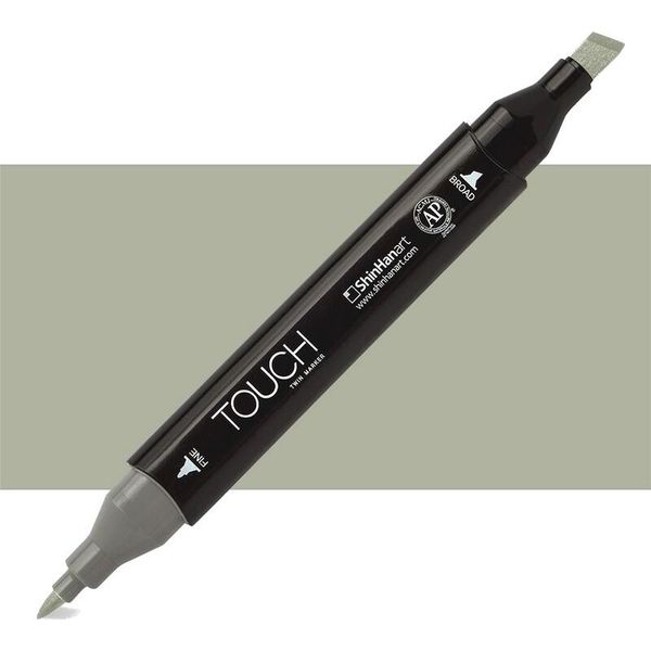 Marcatore Alcolico Bifacciale Touch, GY232 Verde Grigio Chiaro-image