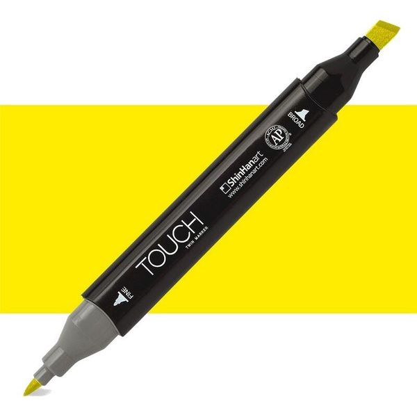 Marcatore Bifacciale Ad Alcool Touch, Y221 Giallo Primario-image