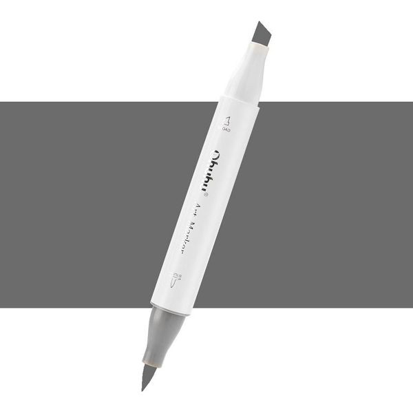 Ohuhu Pennello E Scalpello Bifacciale, GG110 Grigio Toner-image