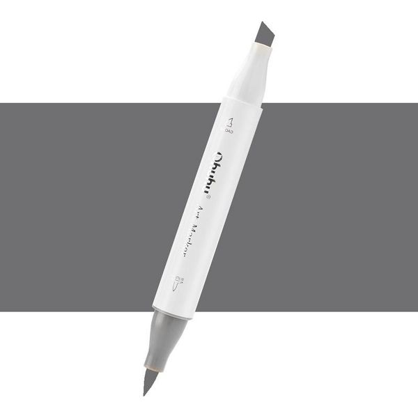 Ohuhu Pennello E Scalpello Bifacciale, NG06 Grigio Neutro 6-image
