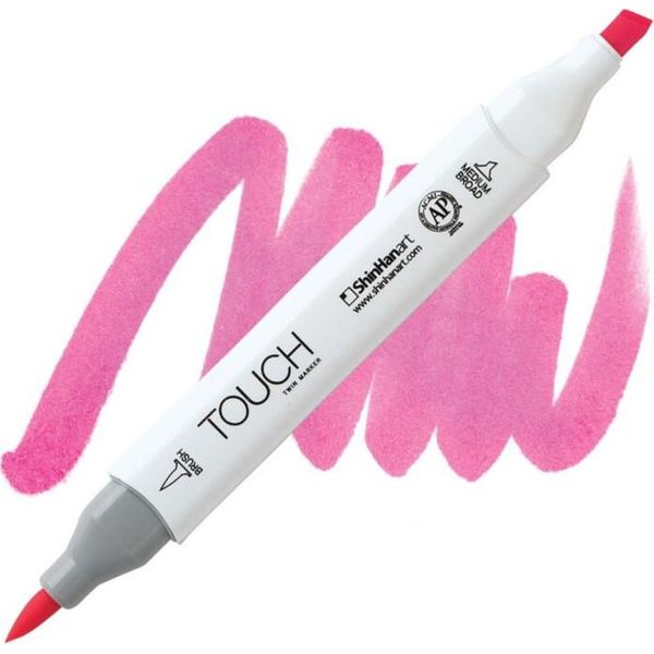 Touch Pennello E Scalpello Bifacciale, F126 Rosa Fluorescente-image