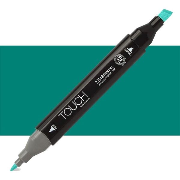 Marcatore Alcolico Bifacciale Touch, BG53 Verde Turchese-image