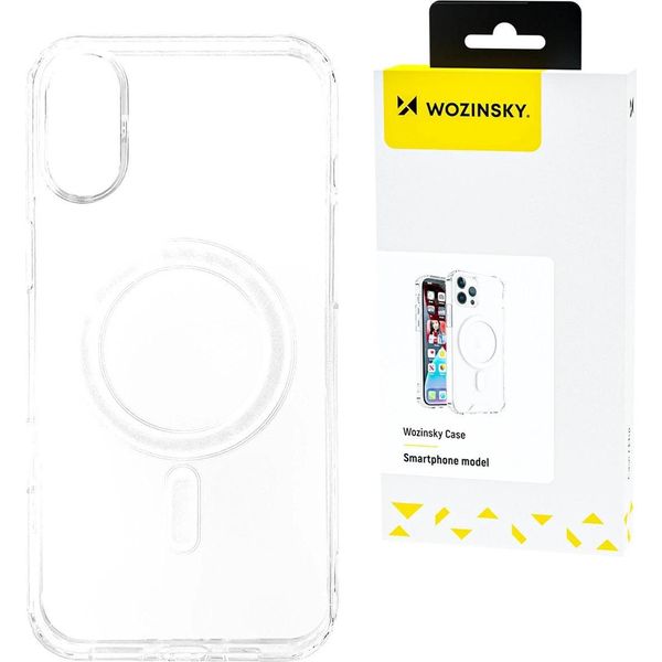 Wozinsky Custodia Magsafe Ultra Clear Per Samsung Galaxy S25+ - Trasparente-image