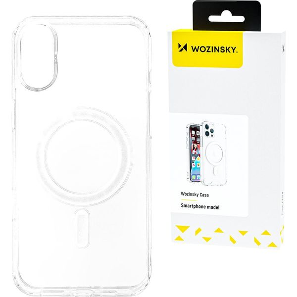 Custodia Wozinsky Ultra Clear Magsafe Per Samsung Galaxy S24 Fe - Trasparente-image
