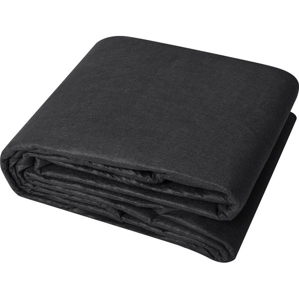 Succebuy 15X20Ft Tessuto Non Tessuto Geotessile, Barriera Erbacea Resistente Per L'abbellimento Del Paesaggio, Copertura Del Suolo Da 4 Oz E Controllo Delle Infiltrazioni, Tessuto Da Giardino Durevole-image