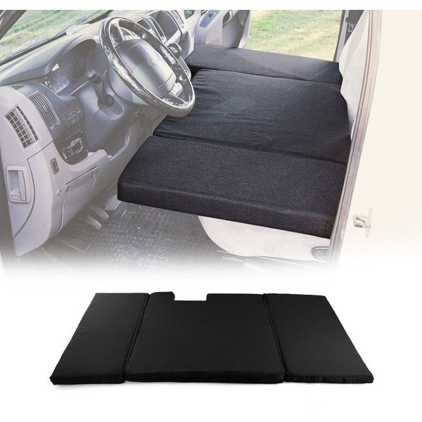 Letto Camper Materasso Per Letto Cabina Per Mercedes Sprinter W906 2006-2018 Nero-image