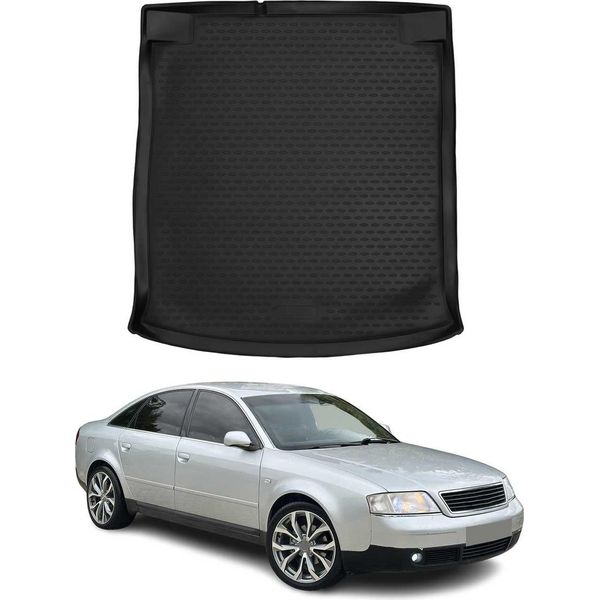 Tappetino Per Bagagliaio Vassoio Per Audi A6 C5 Limo 1997-2004 Gomma Tpe-image
