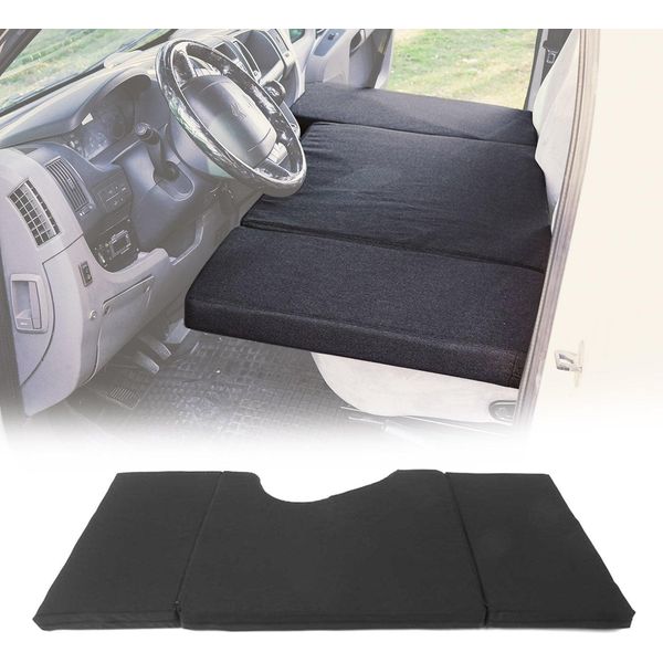 Letto Camper Materasso Per Letto Cabina Per Renault Trafic 2001-2014 Nero-image
