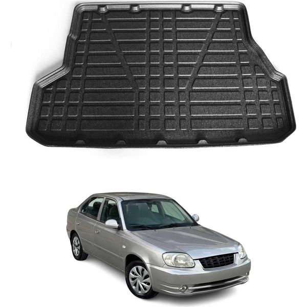 Fodera Per Bagagliaio Per Hyundai Accent 2005-2011 In Gomma Tpe-image