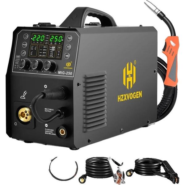 Saldatrice Mig, Mig Senza Gas, Lift-Tig, Saldatura Ad Elettrodo, MIG250 Nuovo-image