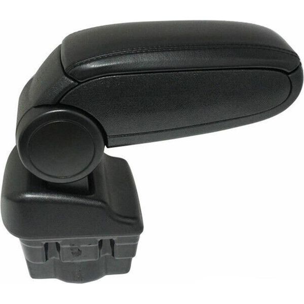 Bracciolo Centrale Bracciolo Per Opel Astra J 2009-2015 Finto Cuoio Abs Nero-image