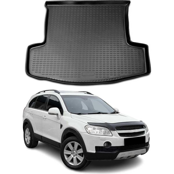 Tappetino Per Bagagliaio Vassoio Per Chevrolet Captiva 2006-2017 Gomma Tpe-image