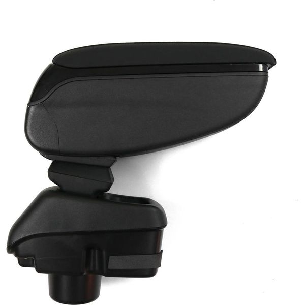 Bracciolo Centrale Console Centrale Per Ford Fiesta 2008-2017 Finto Cuoio Nero-image