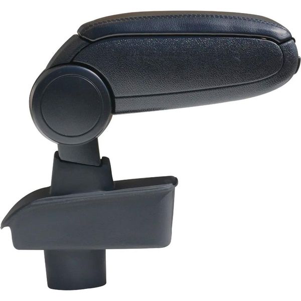 Bracciolo Centrale Bracciolo Per Ford Fiesta 6 2008-2017 Finto Cuoio Abs Nero-image