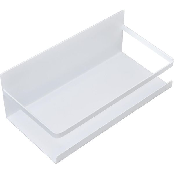 Scaffale Da Cucina Spazio Risparmio Spezia Organizzatore Magnetico Singolo Livello Ferro Per Storagewhite-image