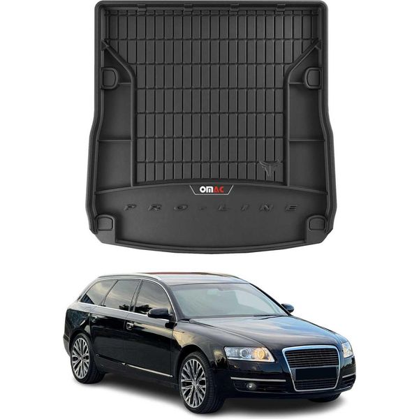 Omac Rivestimento In Gomma Del Bagagliaio Per Audi A6 Avant Allroad C6 2004-2011 Rivestimento Del Bagagliaio-image
