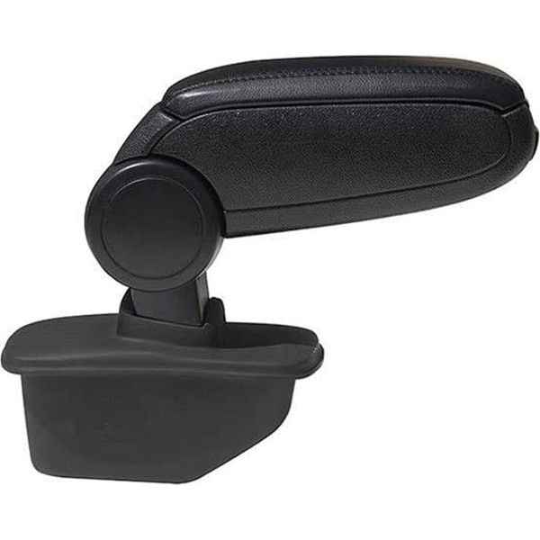 Bracciolo Centrale Bracciolo Console Centrale Per Peugeot 308 2007-2014 Finto Cuoio Nero-image