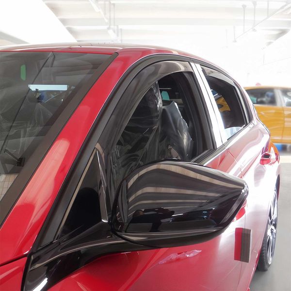 Paravento Parapioggia Per Peugeot 308 2022-2025 Acrilico Scuro 4 Pz-image