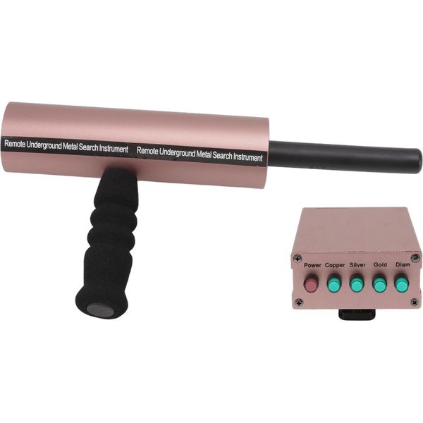 14M Di Profondità Metal Detector Ac 800M Di Portata Alluminio Finder Scanner Attrezzature 100?240 V Spina Ue Oro Rosa-image