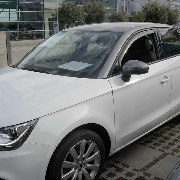 Paravento Parapioggia Per Audi A1 Sportback 8X 2012-2018 Acrilico Scuro 2X-image