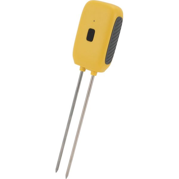 Tester Del Terreno Bluetooth Resistenza All'acqua Misuratore Di Umidità Sonda Di Temperatura Con Monitor App Per Piante Serra Prato Fattoria Giardino-image