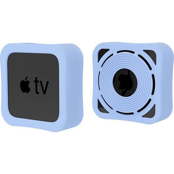 Inf Copertura Completa In Silicone Per Apple Tv 4K (2021) Blu-image