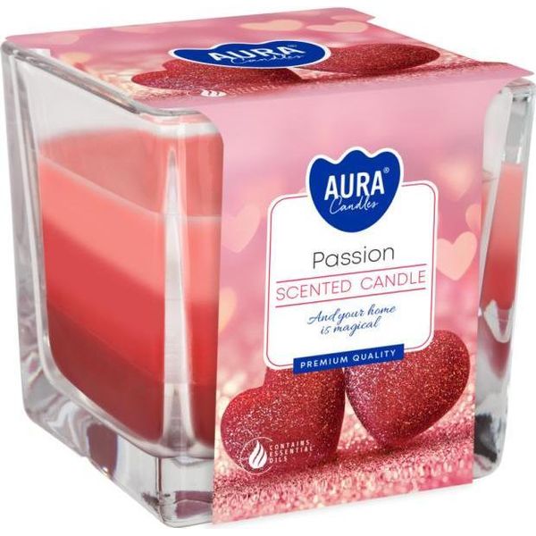 Bispol Aura 32H Passione Candela In Vetro Profumata-image