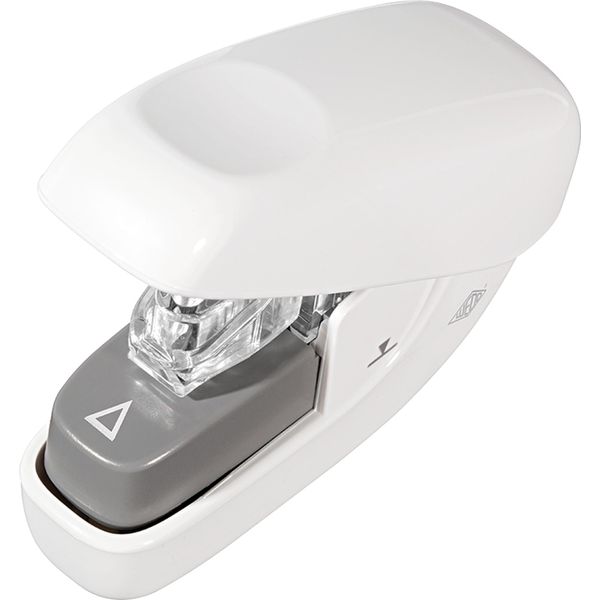 Cucitrice Wedo Mini Senza Punti Metallici, Capacità Di Pinzatura: 5 Fogli, Bianco-image