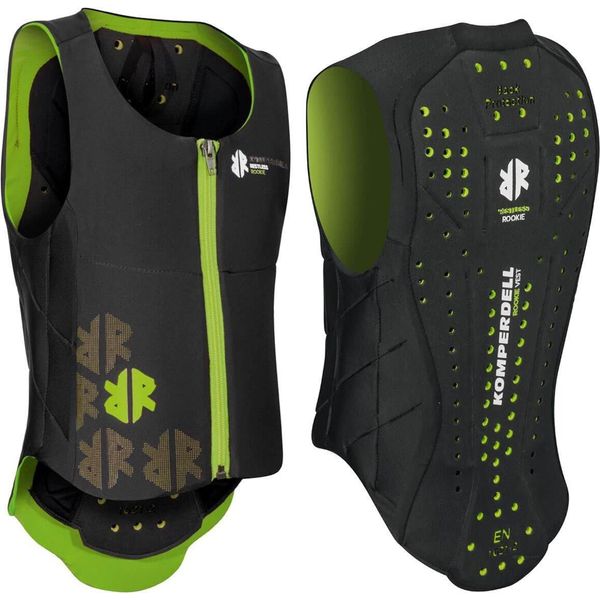 Komperdell Ballistic Vest Junior Protector Sci Snowboard Paraschiena Verde - Taglia: 140 (M)-image