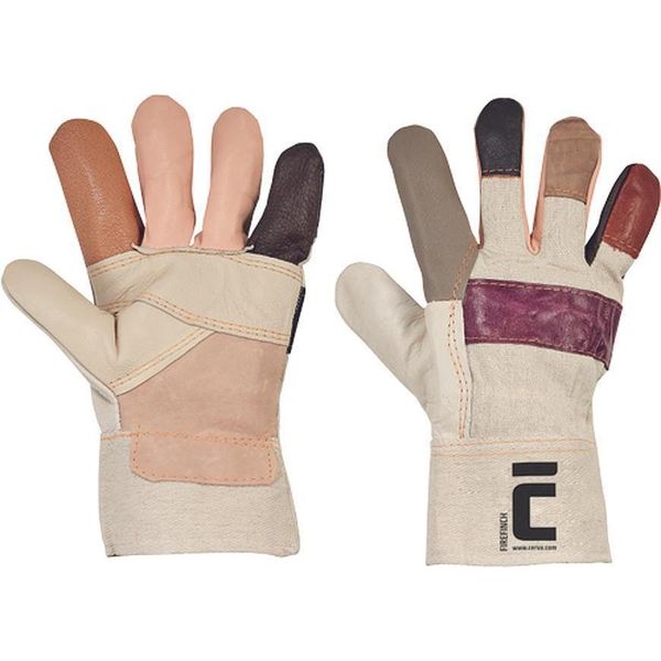 Guanti Firefinch 11/XXL, Combinati, In Pelle Bovina, Invernali-image