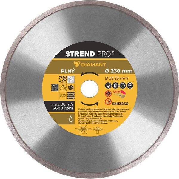 Disco Strend Pro 521B, 230 Mm, Diamantato, Continuo-image