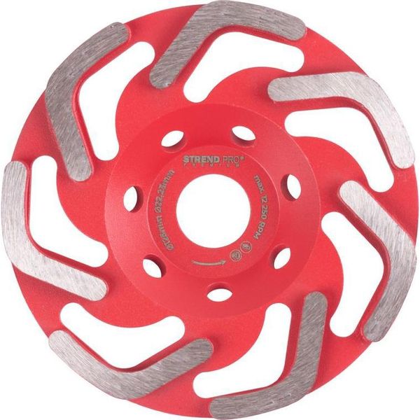 Disco Strend Pro Premium CGW40, 125 Mm, Da Sbavo, Diamantato, Per Calcestruzzo-image
