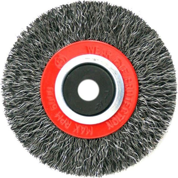 Spazzola Strend Pro CWB-506, 150/31,5 Mm, Circolare, Ondulata-image