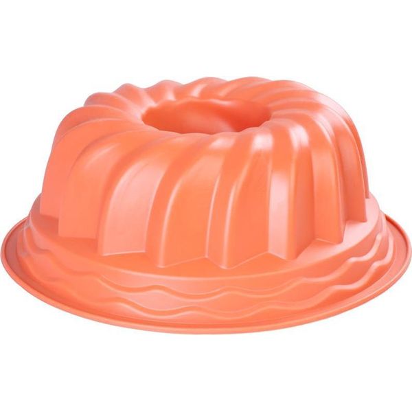 Stampo Magichome, Per Cottura, Per Ciambella, Silicone, Rosso, 23X8,5 Cm-image