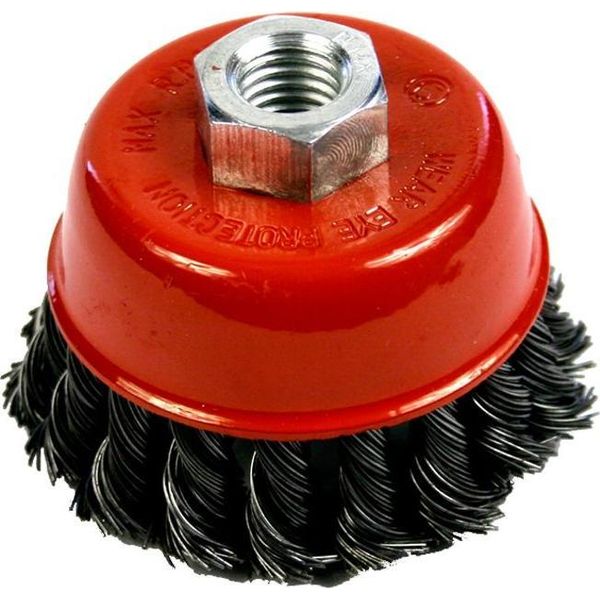 Spazzola Strend Pro TCB-500 125 Mm, A Tazza, A Treccia, M14X2, Filo 0,35 Mm-image