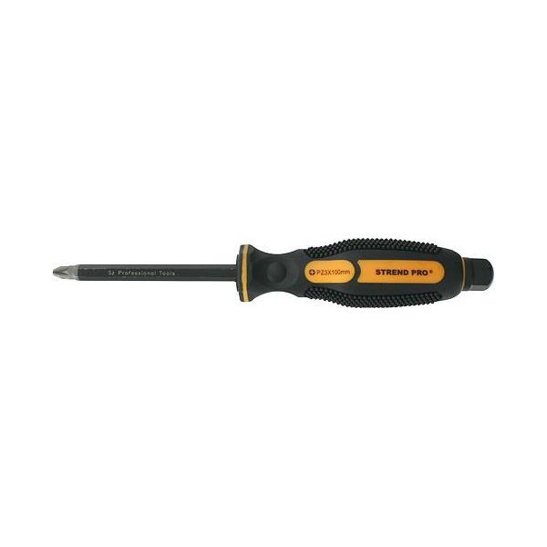 Cacciavite Strend Pro Strike 41, Pz 3X100 Mm, Pozidriv, Con Cappuccio Battente-image
