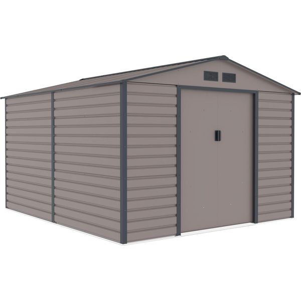 Casetta Da Giardino G21 Gah 884 - 277 X 319 Cm, Grigio-image