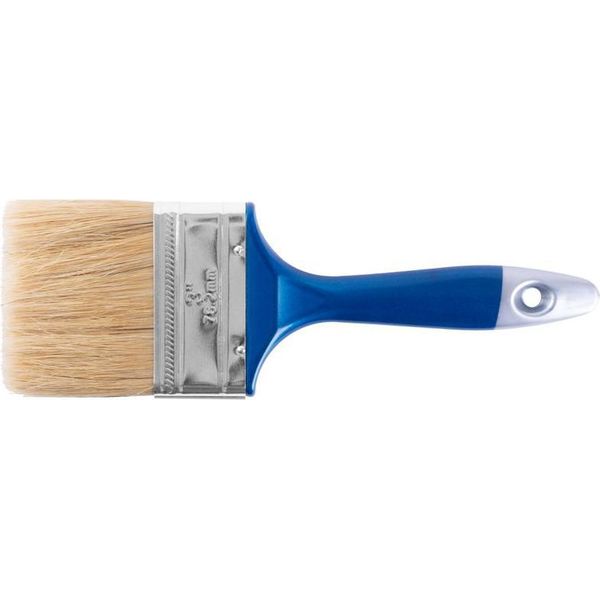 Pennello Strend Pro JB005, 3", Piatto, Da Pittura, Setole Naturali, Manico In Pvc"-image