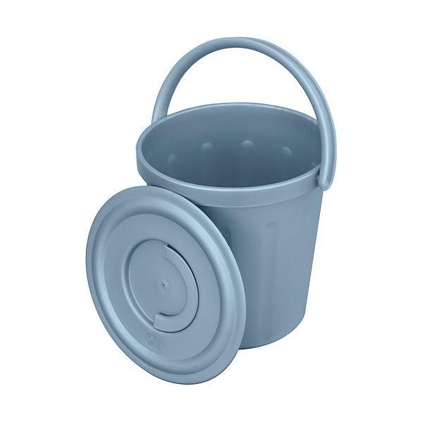 Secchio Ics C552010, 10 Litri, Blu, Con Coperchio-image