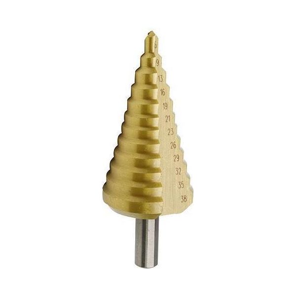 Punta Strend Pro A Gradini SD41, 6-38 Mm, Tin, Hss Dritto, Per Metallo-image