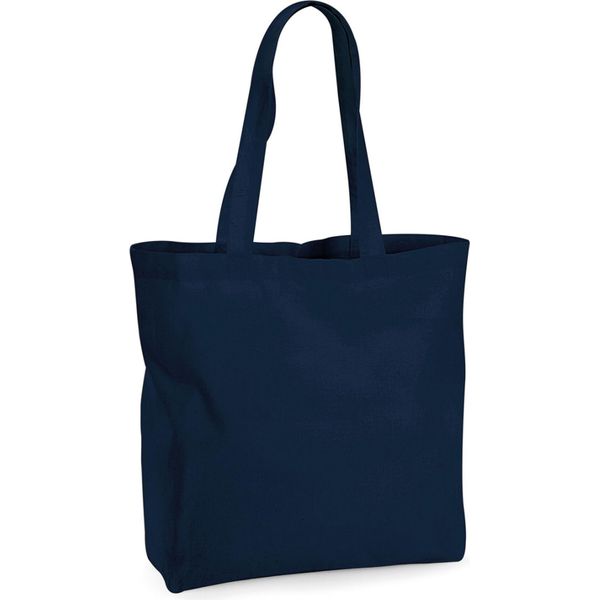 Westford Mill - Borsa Della Spesa "Premium"", Maxi, Cotonelogico BC5400 (Taglia Unica) (Blu Scuro)"-image