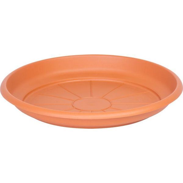 Sottovaso Ics Erica, Rotondo, In Terracotta, 30 Cm-image