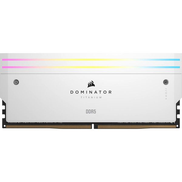Kit Corsair DDR5 64GB Pc 6400 CL32 (2X32Gb) Domin. T Rgb Wh Al Dettaglio-image