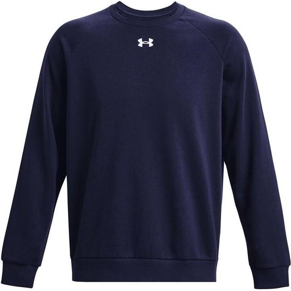 Under Armour - Felpa Girocollo "Rival"" Per Uomo/Donna Unisex RW9564 (Xl) (Blu Notte/Bianco)"-image